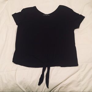 Front tie shirt
